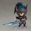 Good Smile Company Nendoroid MONSTER HUNTER WORLD: ICEBORNE Hunter: Female Nargacuga Alpha Armor Ver. 1284-DX Action Figure