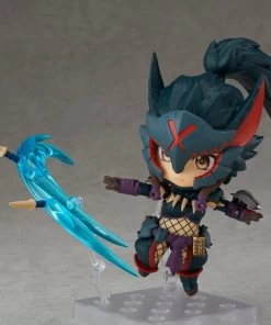 Good Smile Company Nendoroid MONSTER HUNTER WORLD: ICEBORNE Hunter: Female Nargacuga Alpha Armor Ver. 1284-DX Action Figure