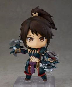 Good Smile Company Nendoroid MONSTER HUNTER WORLD: ICEBORNE Hunter: Female Nargacuga Alpha Armor Ver. 1284-DX Action Figure
