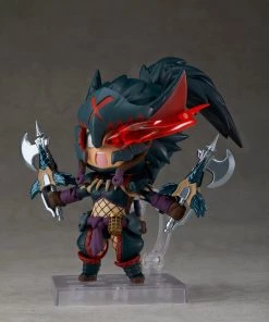 Good Smile Company Nendoroid MONSTER HUNTER WORLD: ICEBORNE Hunter: Female Nargacuga Alpha Armor Ver. 1284-DX Action Figure