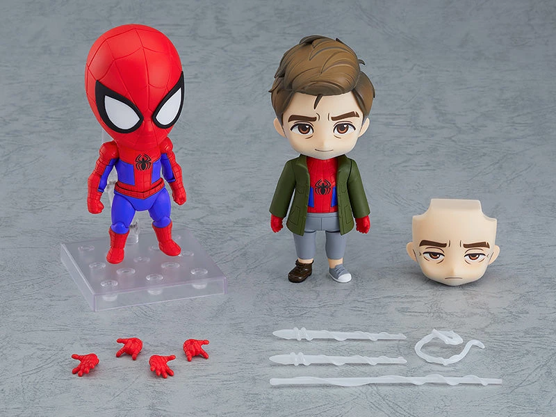 Good Smile Company Nendoroid Spider-Man: Into The Spider-Verse Peter Parker: Spider-Verse Ver. 1498-DX Action Figure 1 Good Smile Company Nendoroid Spider-Man: Into The Spider-Verse Peter Parker: Spider-Verse Ver. 1498-DX Action Figure
