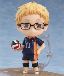 Good Smile Company Nendoroid Haikyu!! Second Season Kei Tsukishima (2nd Re-run) 616 Action Figure