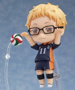 Good Smile Company Nendoroid Haikyu!! Second Season Kei Tsukishima (2nd Re-run) 616 Action Figure