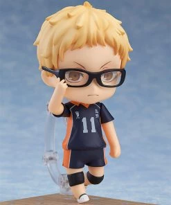 Good Smile Company Nendoroid Haikyu!! Second Season Kei Tsukishima (2nd Re-run) 616 Action Figure