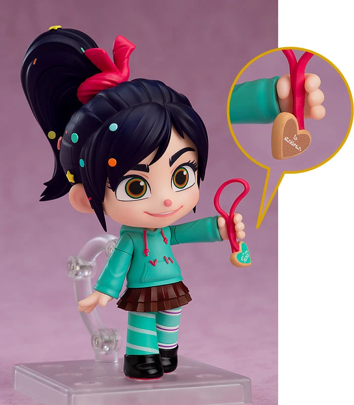 Good Smile Company Nendoroid Wreck-It Ralph Vanellope 1492-DX Action Figure 8 Good Smile Company Nendoroid Wreck-It Ralph Vanellope 1492-DX Action Figure