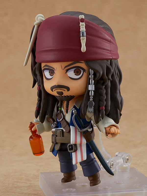 Good Smile Company Nendoroid Pirates Of The Caribbean: On Stranger Tides Jack Sparrow 1557 Action Figure 3 Good Smile Company Nendoroid Pirates Of The Caribbean: On Stranger Tides Jack Sparrow 1557 Action Figure
