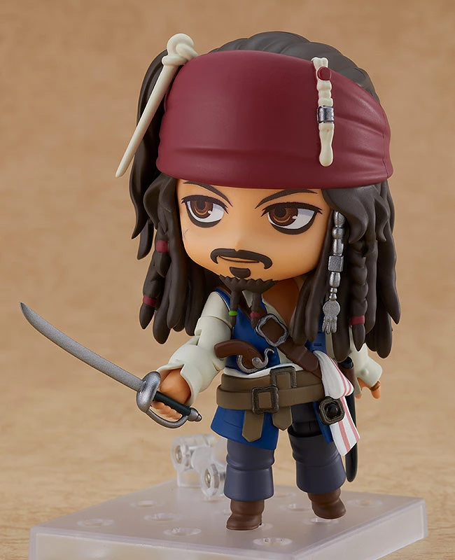 Good Smile Company Nendoroid Pirates Of The Caribbean: On Stranger Tides Jack Sparrow 1557 Action Figure 4 Good Smile Company Nendoroid Pirates Of The Caribbean: On Stranger Tides Jack Sparrow 1557 Action Figure