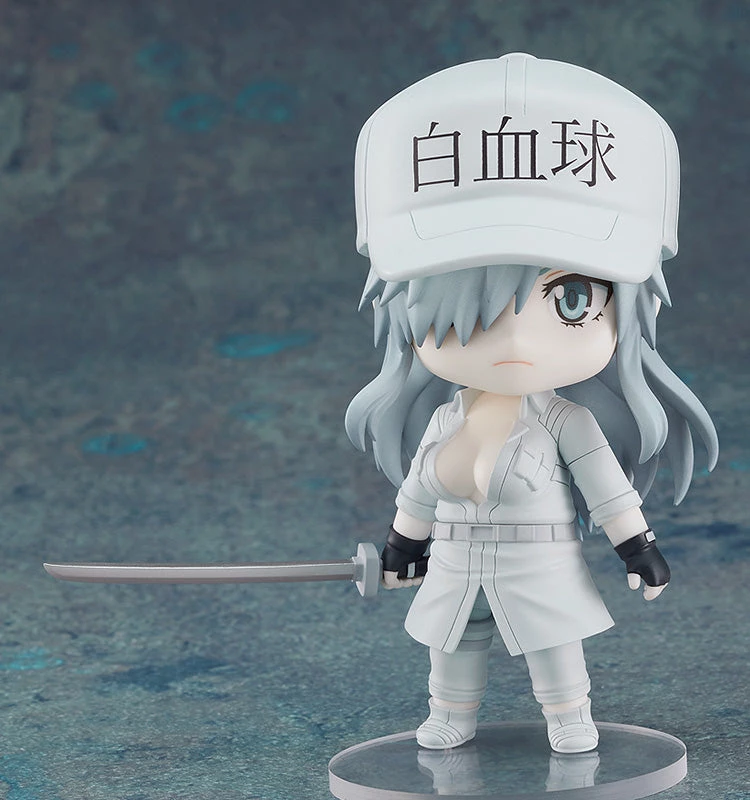 Good Smile Company Nendoroid Cells At Work! Code Black White Blood Cell (Neutrophil) (1196) 1579 Action Figure 1 Good Smile Company Nendoroid Cells At Work! Code Black White Blood Cell (Neutrophil) (1196) 1579 Action Figure