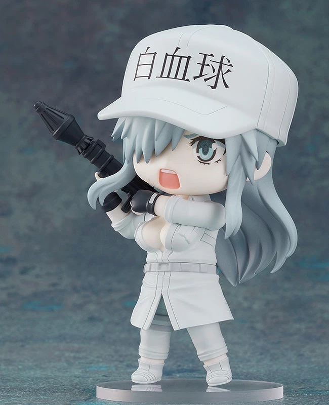 Good Smile Company Nendoroid Cells At Work! Code Black White Blood Cell (Neutrophil) (1196) 1579 Action Figure 2 Good Smile Company Nendoroid Cells At Work! Code Black White Blood Cell (Neutrophil) (1196) 1579 Action Figure