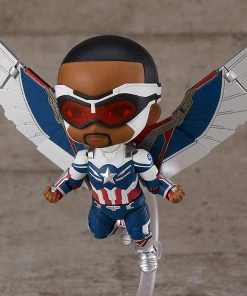 Good Smile Company **Pre Order**Nendoroid The Falcon And The Winter Soldier Captain America (Sam Wilson) DzX Action Figure
