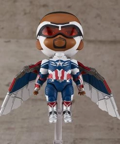 Good Smile Company **Pre Order**Nendoroid The Falcon And The Winter Soldier Captain America (Sam Wilson) DzX Action Figure