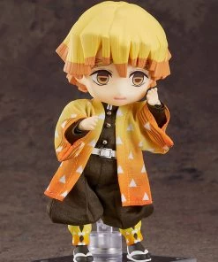 Good Smile Company **Pre Order**Nendoroid Doll Demon Slayer: Kimetsu No Yaiba Zenitsu Agatsuma Action Figure