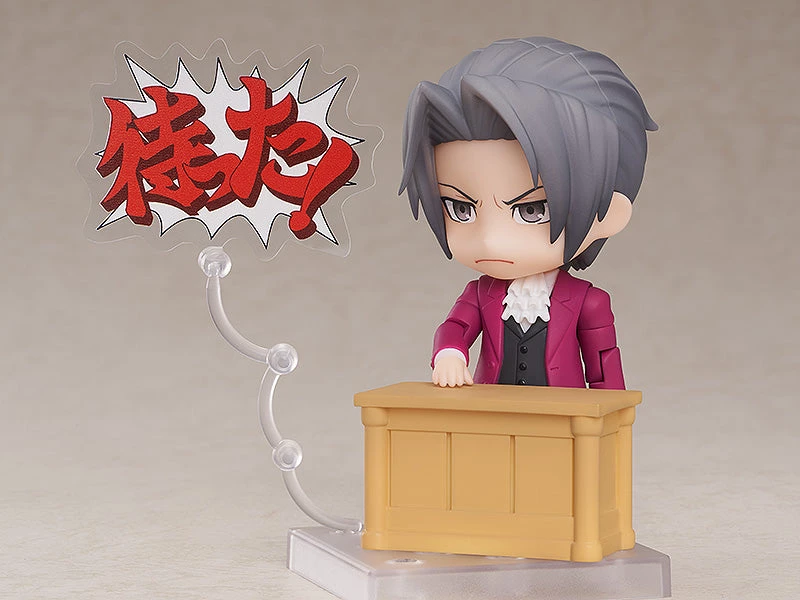 Good Smile Company **Pre Order**Nendoroid Phoenix Wright: Ace Attorney Miles Edgeworth Action Figure 6 Good Smile Company **Pre Order**Nendoroid Phoenix Wright: Ace Attorney Miles Edgeworth Action Figure