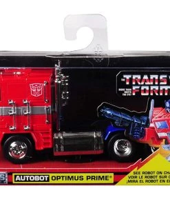 Bandai Jada Die Cast Metals Transformers G1 Optimus Prime 1:32 Vehicle