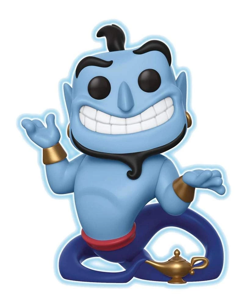 Funko Pop Aladdin Genie With Lamp GITD Specialty Series 476 Vinyl Figure 1 Funko Pop Aladdin Genie With Lamp GITD Specialty Series 476 Vinyl Figure