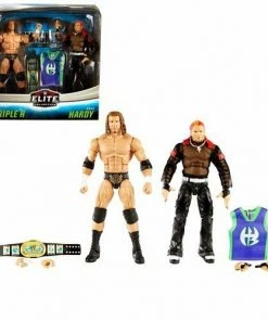 Mattel WWE Elite Triple H And Jeff Hardy 2 Pack Action Figure