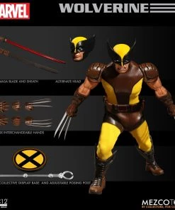 Mezco One 12 Marvel Wolverine Action Figure Mezco Toys