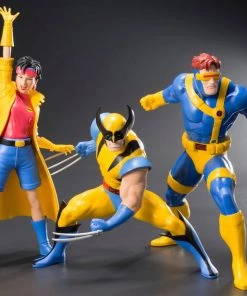 Kotobukiya Marvel Universe X-Men '92 Wolverine & Jubilee Two Pack Artfx+ Statue