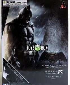 Square Enix DC Comics Batman Vs Superman Dawn Of Justice SDCC 2016 Black And White Batman Play Arts Kai Action Figure Square Enix Play Arts Kai