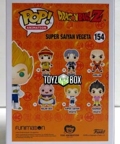 Funko Pop Pop Funko Dragonball Z Super Saiyan Vegeta AAA Exclusive Vinyl Figure