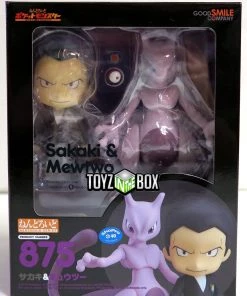 Good Smile Company Pokemon Giovanni And Mewtwo Nendoroid 875 Action Figure