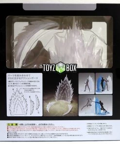 Bandai D-Arts Bandai Tamashii Effect Energy Aura Event Exclusive White Ver Stage For Humanoid Figuarts