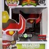 Funko Pop Power Rangers Megazord Metallic AAA Exclusive 497 Vinyl Figure
