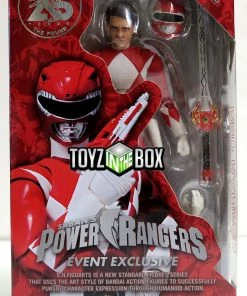Bandai S.H. Figuarts SDCC 2018 Mighty Morphin Power Rangers Red Ranger Action Figure Bandai S.H. Figuarts