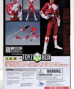 Bandai S.H. Figuarts SDCC 2018 Mighty Morphin Power Rangers Red Ranger Action Figure Bandai S.H. Figuarts