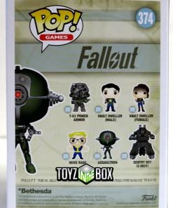 Funko Pop Fallout Assaultron 374 VInyl Figure