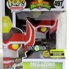 Funko Pop Power Rangers Megazord Metallic Glow In The Dark Exclusive 497 Vinyl Figure