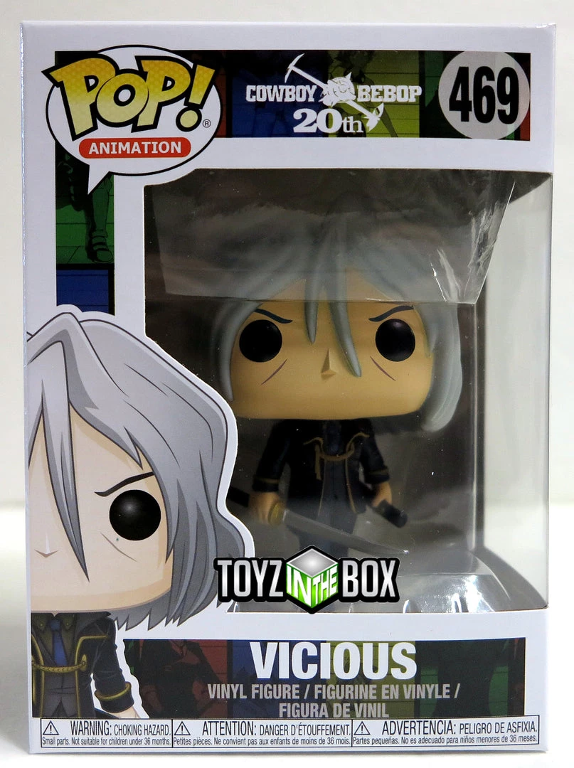 Funko Pop Cowboy Bebop Vicious VInyl Figure 1 Funko Pop Cowboy Bebop Vicious VInyl Figure