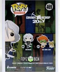 Funko Pop Cowboy Bebop Vicious VInyl Figure