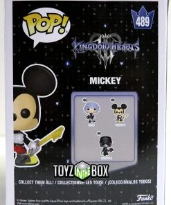 Funko Pop Kingdom Hearts 3 Mickey 489 Vinyl Figure