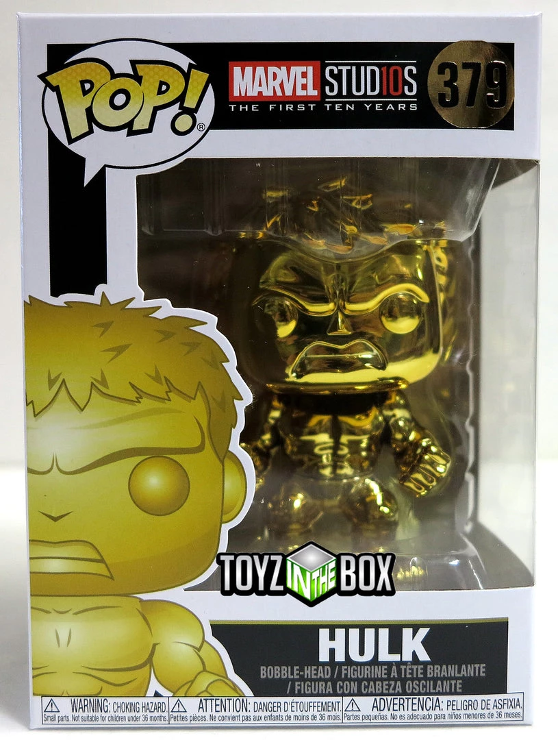 Funko Pop Pop Funko MCU Hulk Chrome 379 Vinyl Figure 1 Funko Pop Pop Funko MCU Hulk Chrome 379 Vinyl Figure