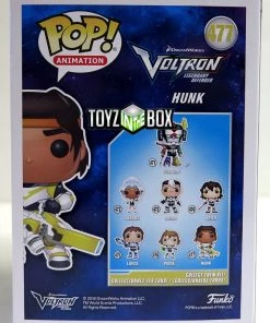 Funko Pop Voltron Legendary Defender Hunk 477 VInyl Figure