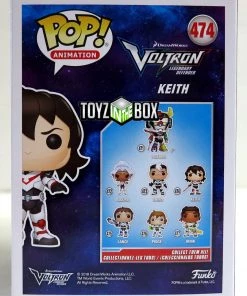 Funko Pop Voltron Legendary Defender Keith 474 VInyl Figure