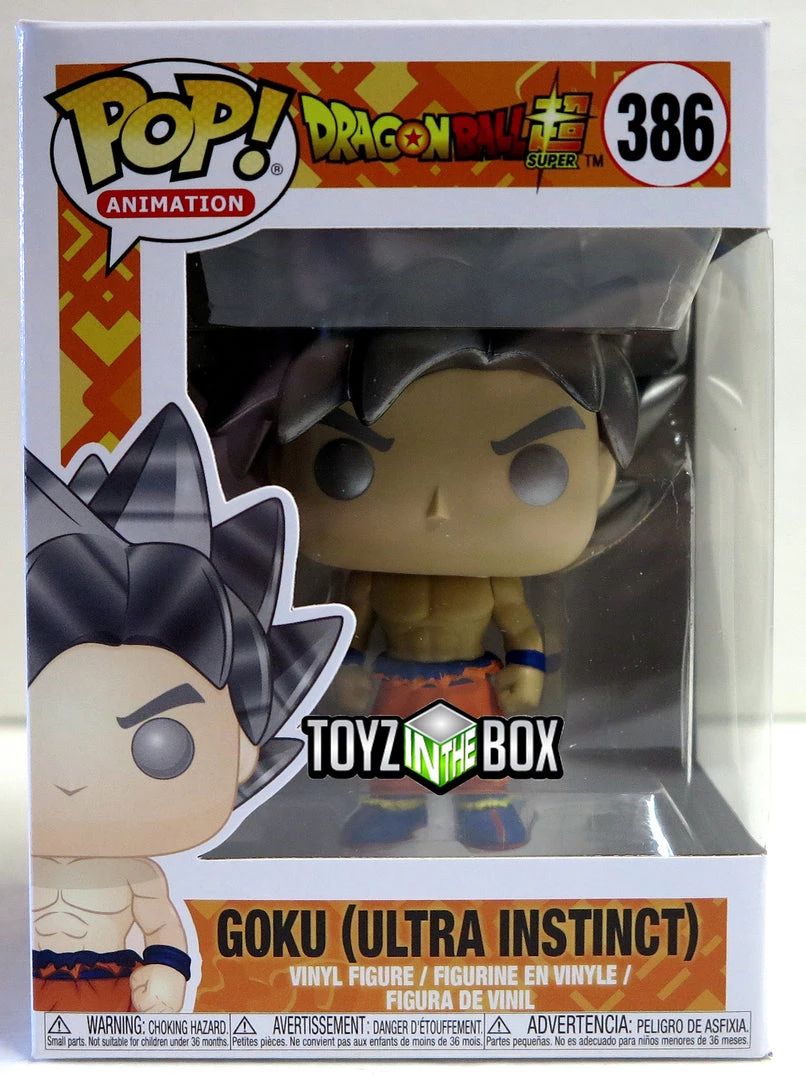 Funko Pop Dragon Ball Super Ultra Instinct Goku 386 Vinyl Figure 1 Funko Pop Dragon Ball Super Ultra Instinct Goku 386 Vinyl Figure