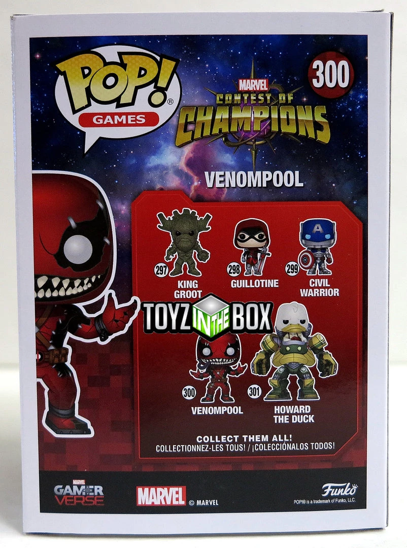 Funko Pop Marvel Gamerverse Venompool 300 Vinyl Figure 2 Funko Pop Marvel Gamerverse Venompool 300 Vinyl Figure