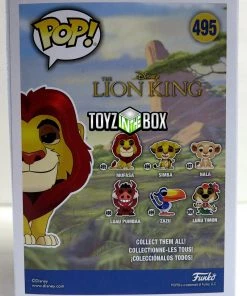 Funko Pop Disney Lion King Mufasa 495 Vinyl Figure