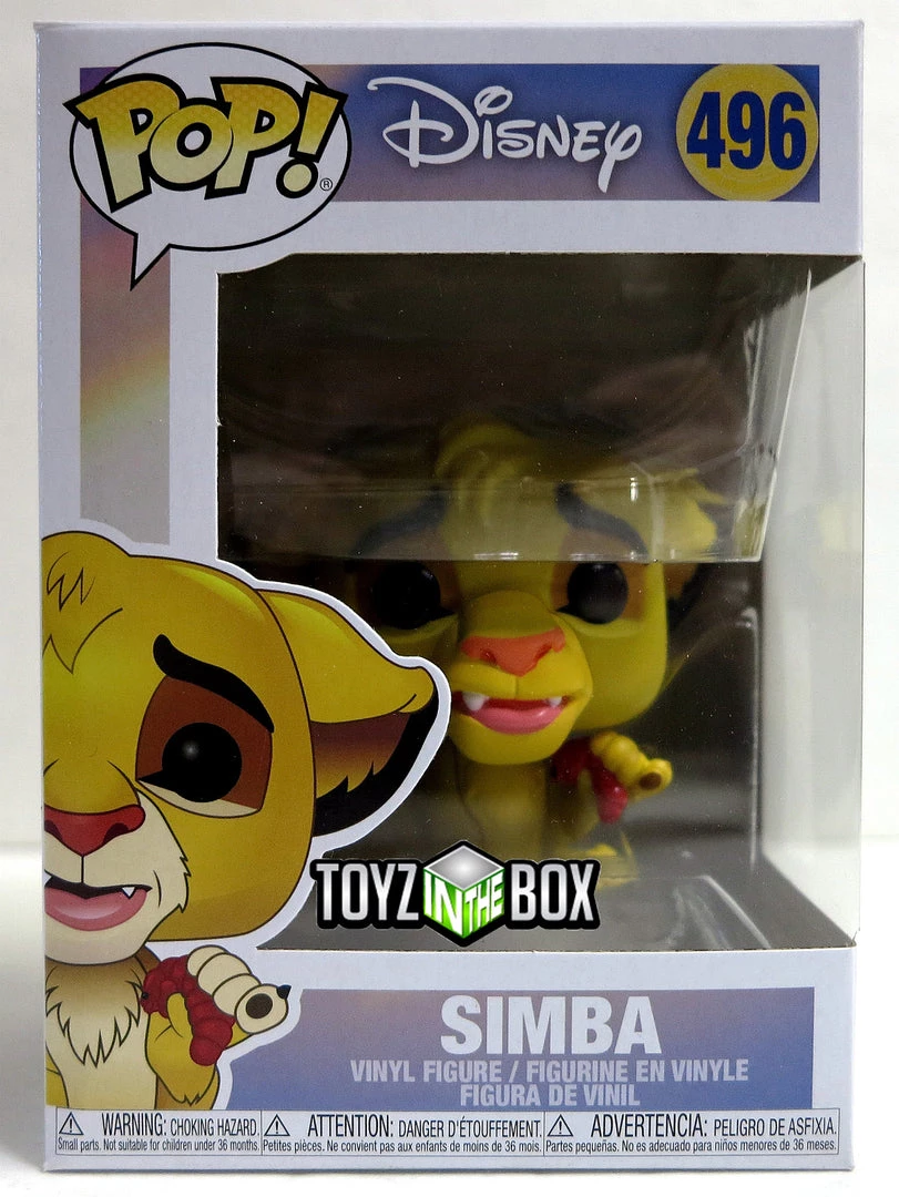 Funko Pop Disney Lion King Simba 496 Vinyl Figure 1 Funko Pop Disney Lion King Simba 496 Vinyl Figure