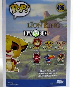 Funko Pop Disney Lion King Simba 496 Vinyl Figure