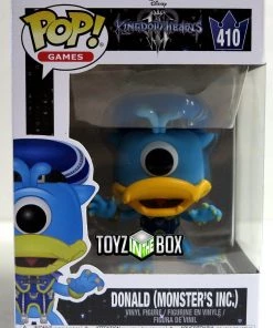 Funko Pop Kingdom Hearts 3 Donald Duck (Monster's Inc.) 410 Vinyl Figure