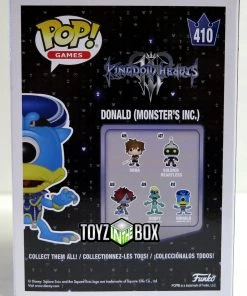 Funko Pop Kingdom Hearts 3 Donald Duck (Monster's Inc.) 410 Vinyl Figure