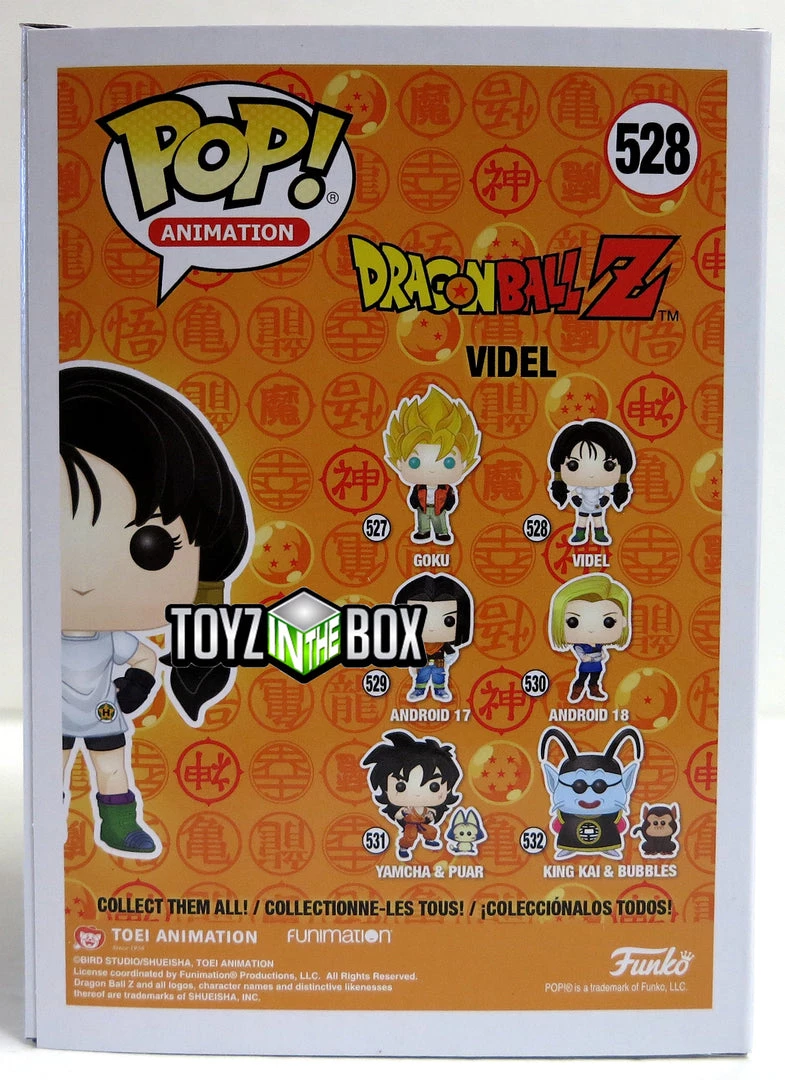 Funko Pop Dragon Ball Z Videl 528 Vinyl Figure 2 Funko Pop Dragon Ball Z Videl 528 Vinyl Figure