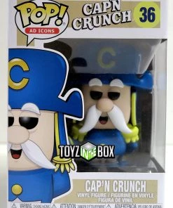 Funko Pop Ad Icons Quaker Oats Cap'n Crunch 36 VInyl Figure