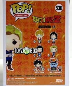 Funko Pop Dragon Ball Z Android 18 530 VInyl Figure