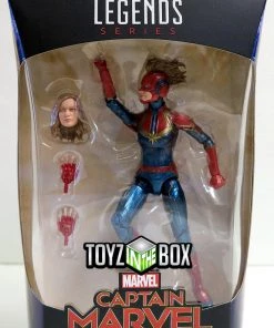 Hasbro Toys Marvel Legends Captain Marvel Wave 1 Kree Sentry BAF Captain Marvel Action Figure