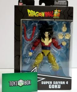 Bandai America Bandai Dragon Ball Stars Super Super Saiyan 4 Goku Action Figure