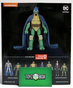 Square Enix DC Collectibles SDCC 2019 Michelangelo As Batman Action Figure